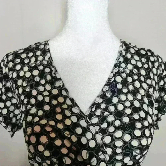 Apt.9 women's stretch geometric a-line dress size small - Picture 3 of 9